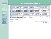 Tablet Screenshot of planlekcji.jedynka.org